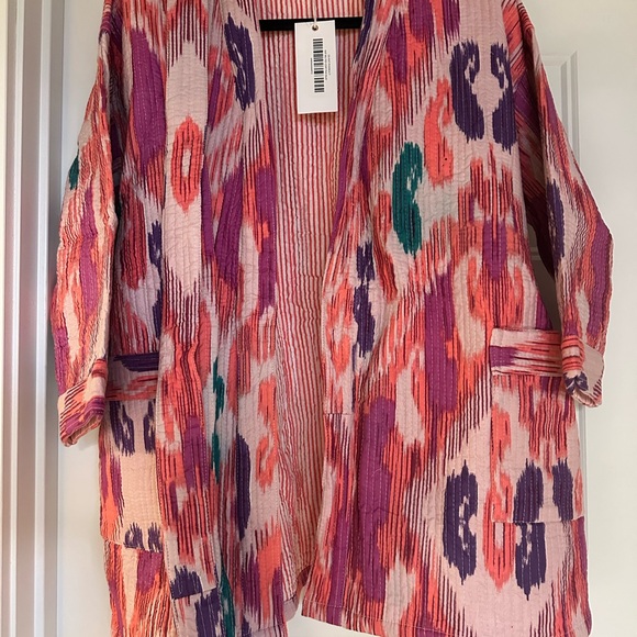 Marea Multicolor Patterned Jacket - Picture 1 of 6